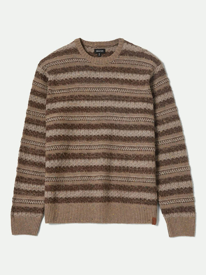 Brixton Midnight Sweater Fall 2025 | MULTI NEUTRAL STRIPE