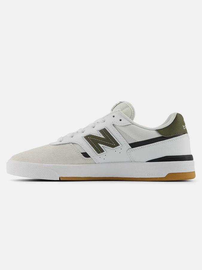 Nb Numeric 306 Cup Foy White/Olive Shoes Spring 2026 | WHITE/OLIVE