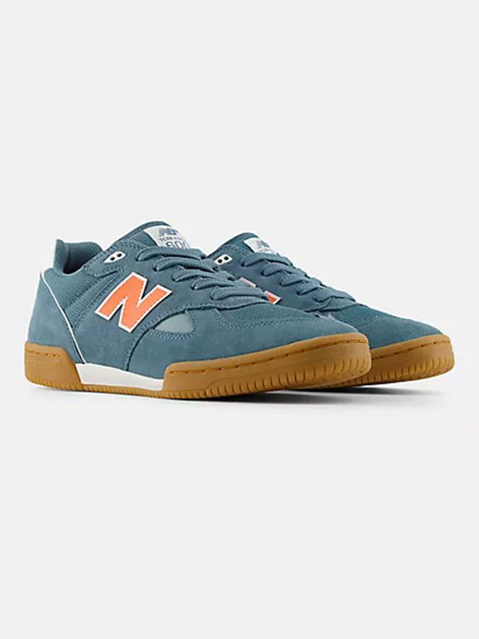 Nb Numeric 600 Tom Knox Salty Water/Orange Shoes Spring 2026 | SALTWATER/ORANGE