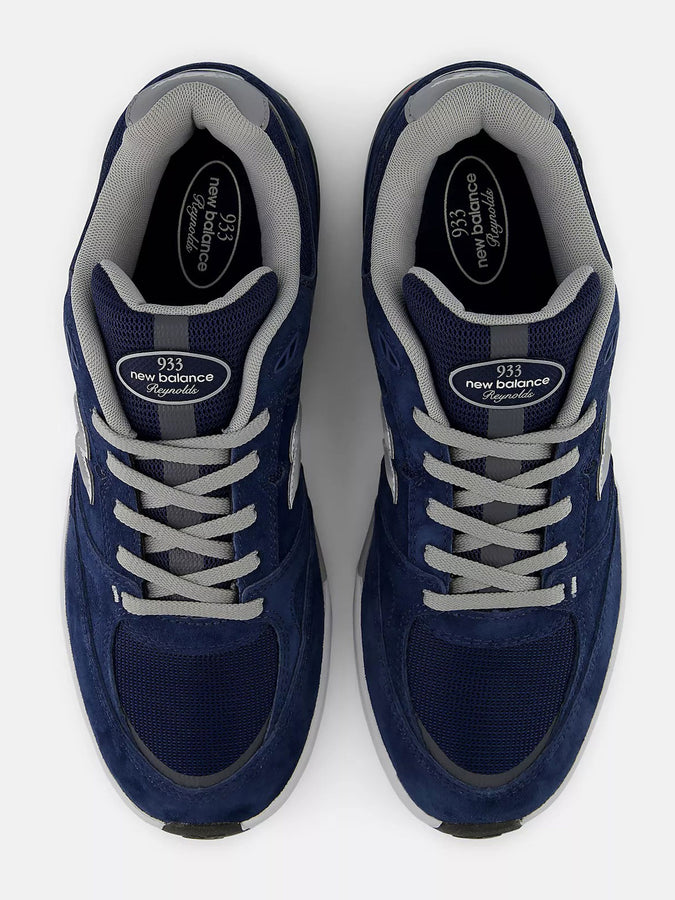 NB Numeric 933 Reynolds White/Navy Shoes Fall 2026 | NAVY/WHITE