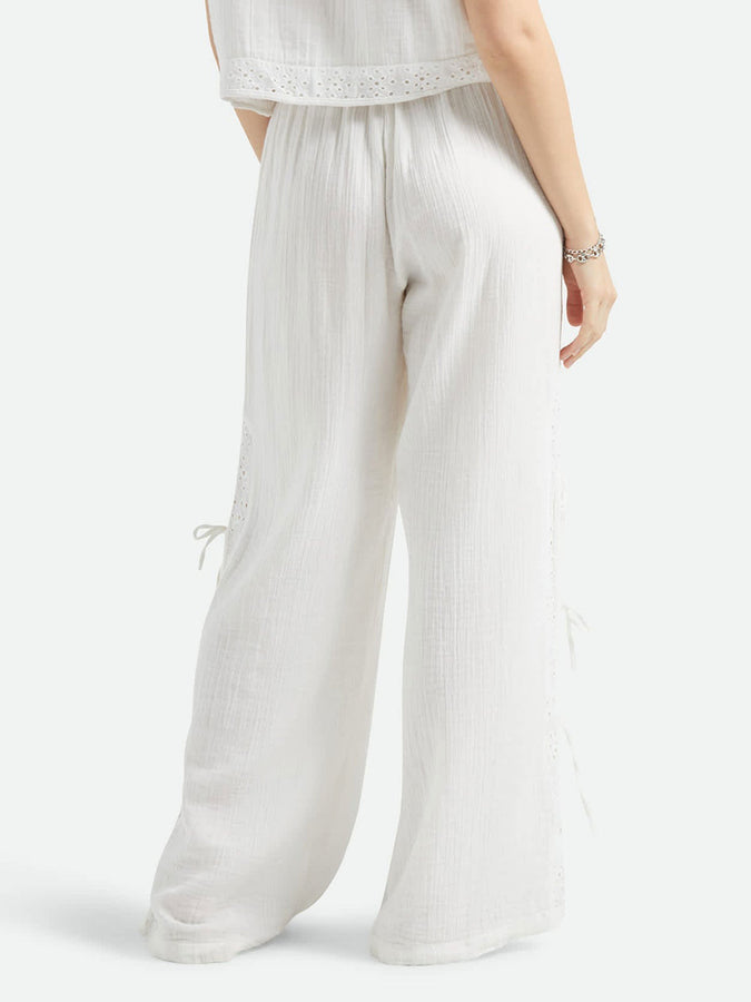 Brixton Seaside Eyelet Wide Pants Spring 2026 | OFF WHITE