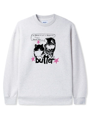 Butter Goods Upside Down Crewneck Sweatshirt Fall 2024