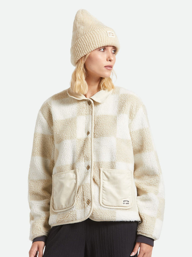 Brixton Woodburn Tall Brushed Beanie | WHITECAP