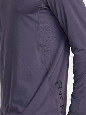RVCA Sport Vent Long Sleeve T-Shirt Fall 2023 | EMPIRE MED / GREY PURPLE (KRB0)
