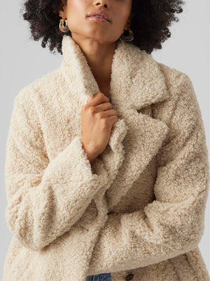 Vero moda sale teddy coat