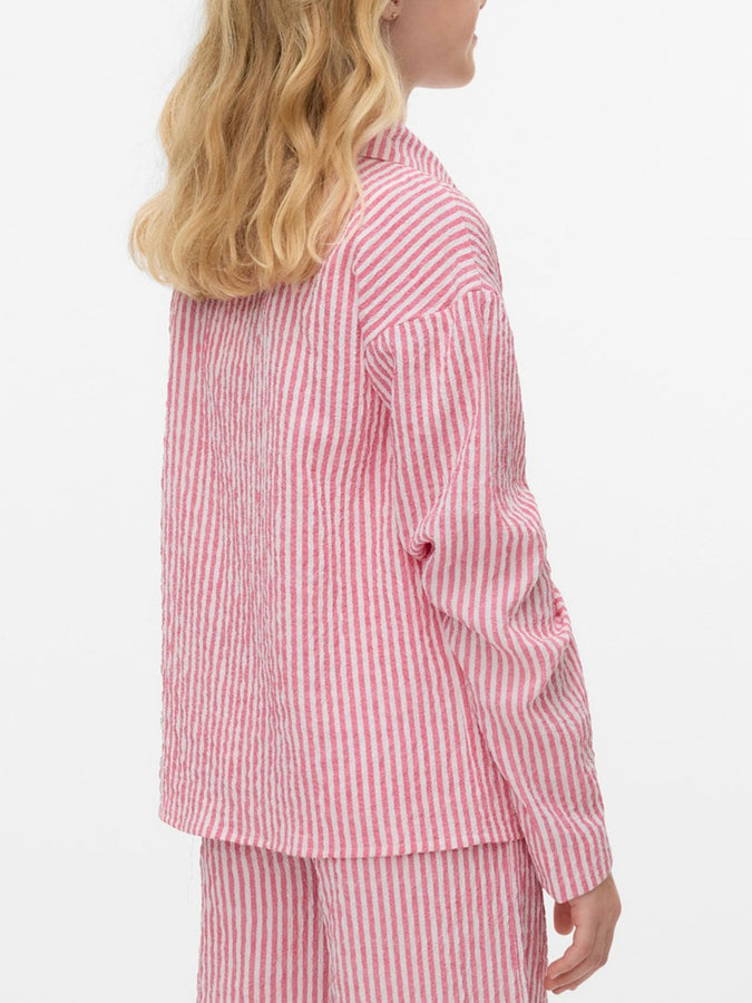 Vero Moda Annie Long Sleeve Buttondown Shirt Spring 2026 | HOLLY BERRY CHECKS
