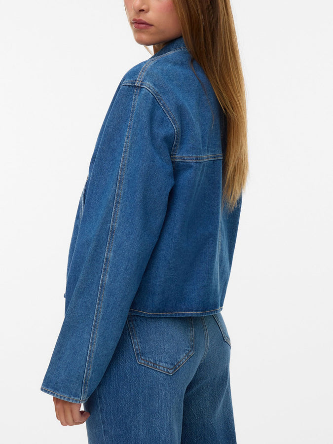 Vero Moda Aura Jacket Spring 2026 | MEDIUM BLUE DENIM