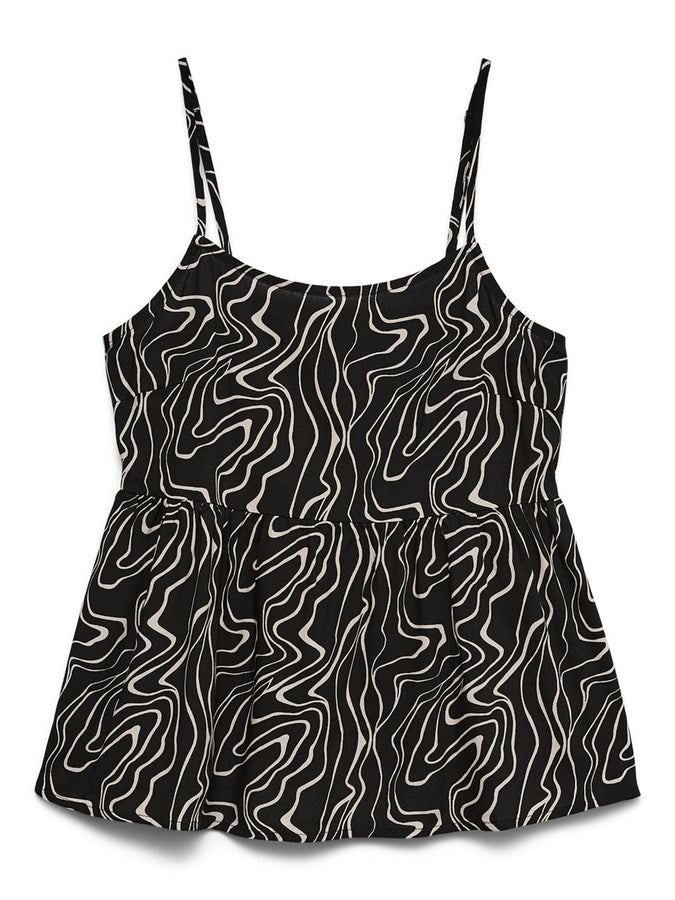 Vero Moda Easy Joy Detail Tank Top Summer 2026 | BLACK