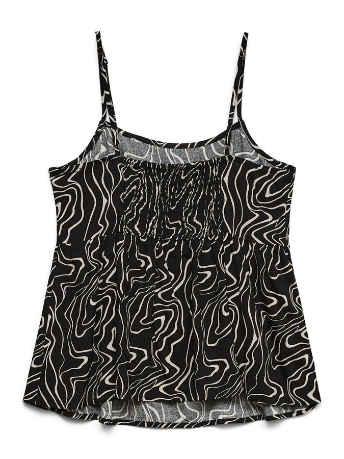 Vero Moda Easy Joy Detail Tank Top Summer 2026 | BLACK