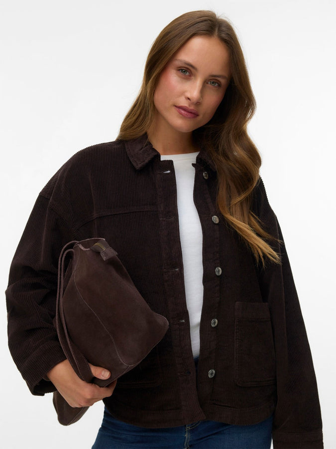 Vero Moda Jamie Cord Jacket Fall 2026 | CHOCOLATE TORTE