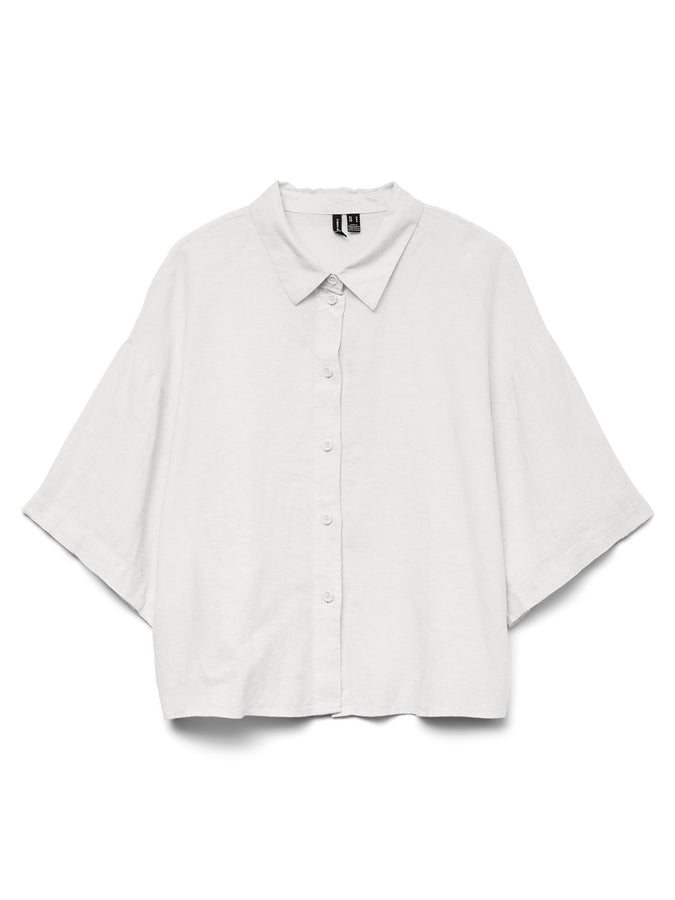 Vero Moda Linn Short Sleeve Buttondown Shirt Spring 2026 |