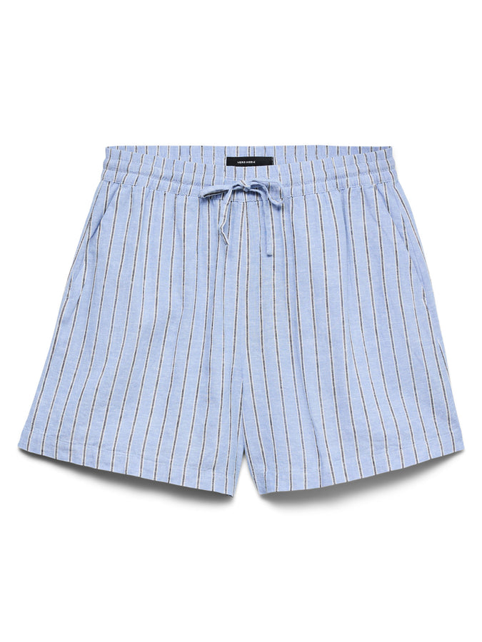 Vero Moda Linn Shorts Spring 2026 | CORNFLOWER BLUE STRIPES