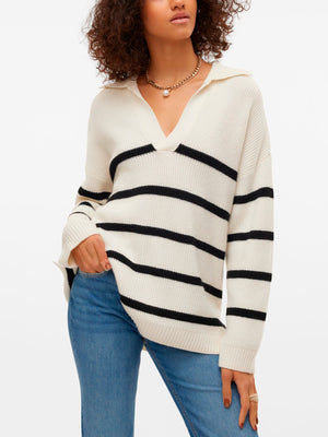 Vero Moda Luna V-Neck Sweater Fall 2024