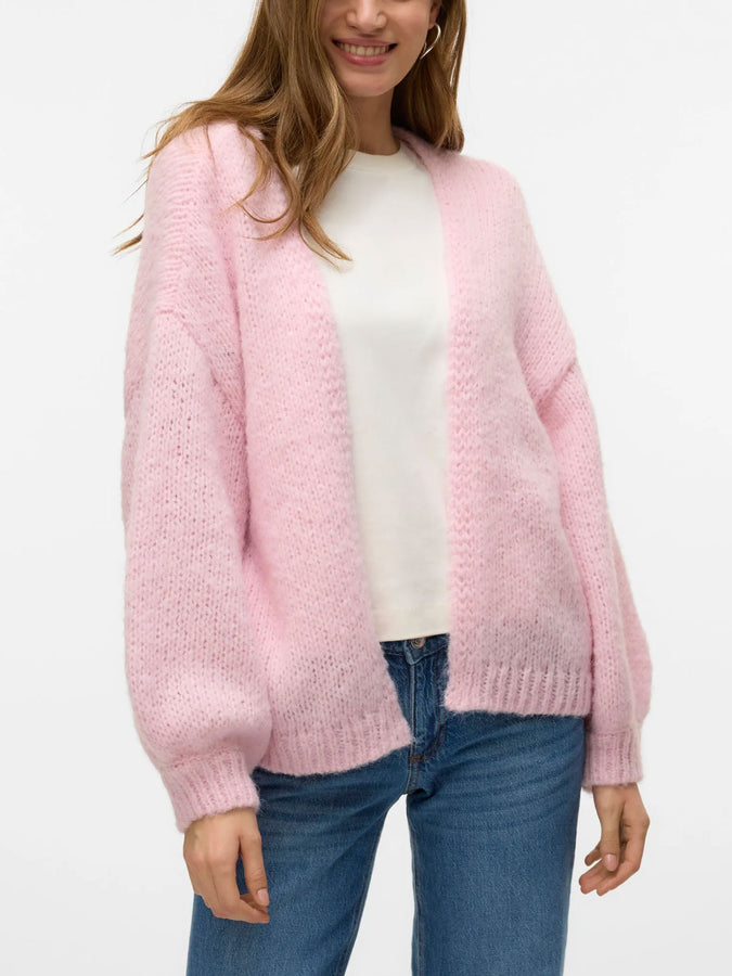 Vero Moda Maybe Open Cardigan Spring 2026 | PARFAIT PINK