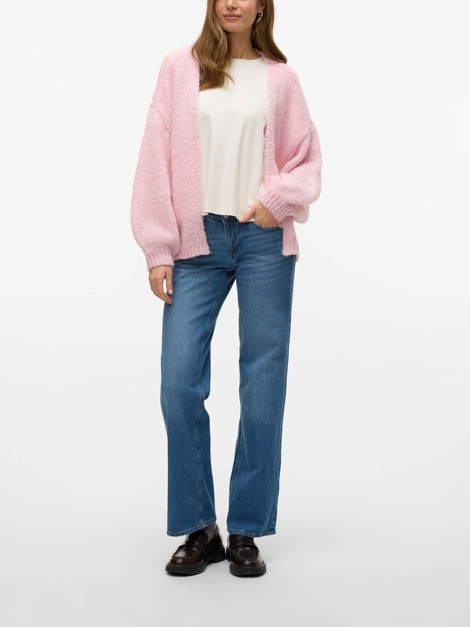 Vero Moda Maybe Open Cardigan Spring 2026 | PARFAIT PINK