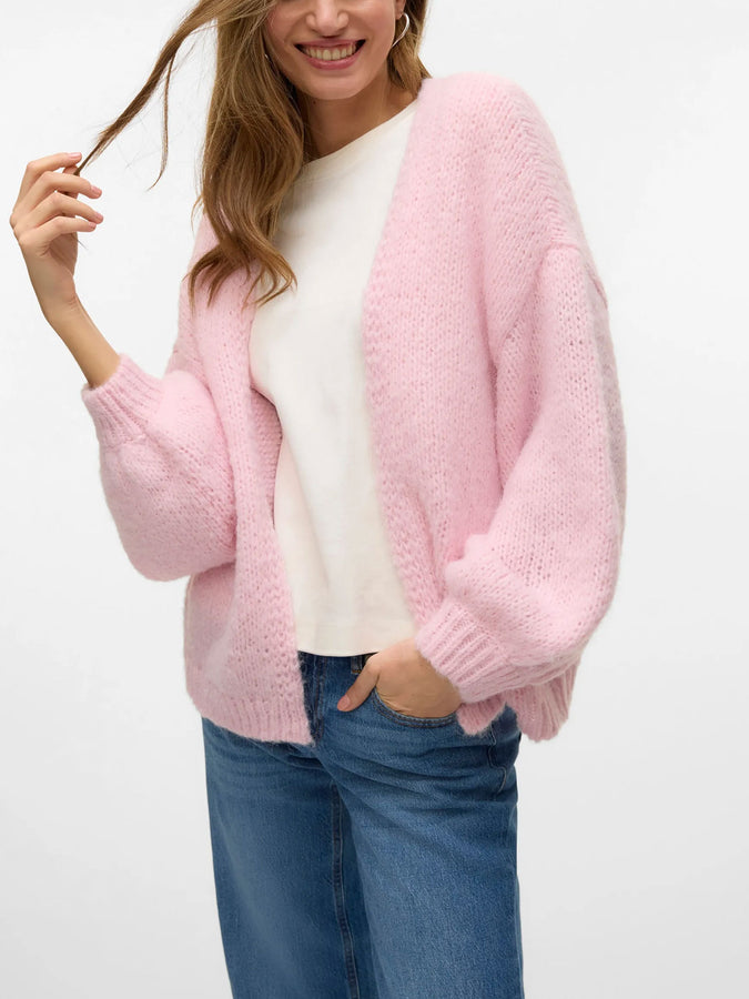 Vero Moda Maybe Open Cardigan Spring 2026 | PARFAIT PINK
