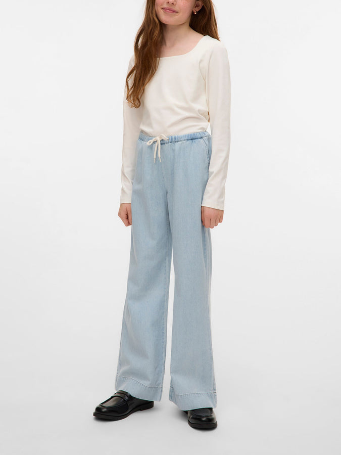 Vero Moda Million Long Sleeve T-Shirt Spring 2026 | SNOW WHITE