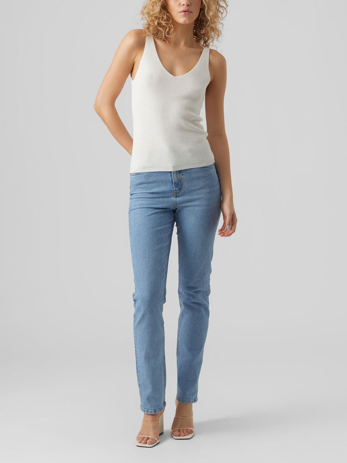 Vero Moda Newlex Sun Tank Top Spring 2026 | SNOW WHITE