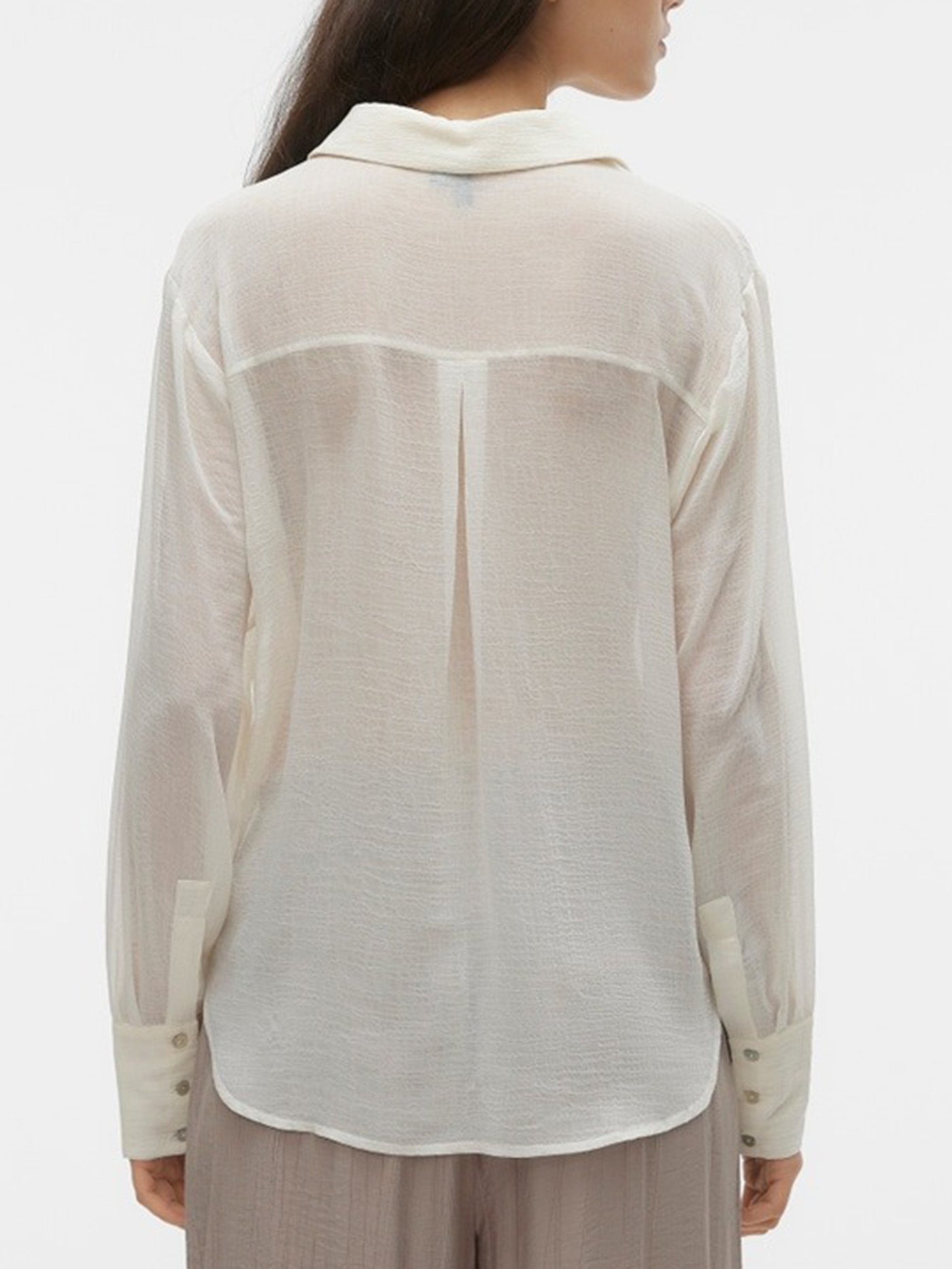 Vero Moda Pearl Long Sleeve Buttondown Shirt Summer 2024