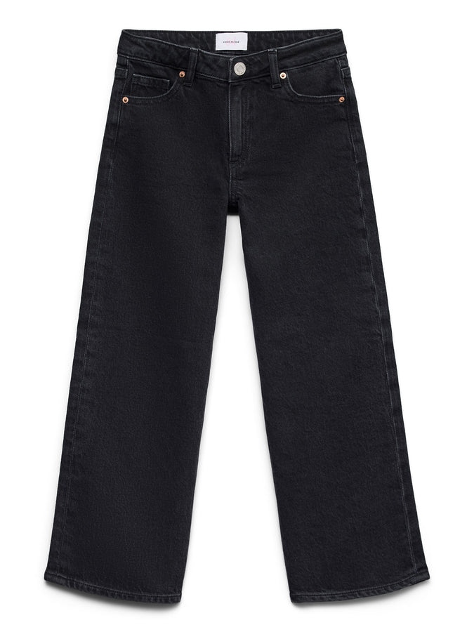 Vero Moda Tessa High Rise Wide Jeans Spring 2026 | BLACK