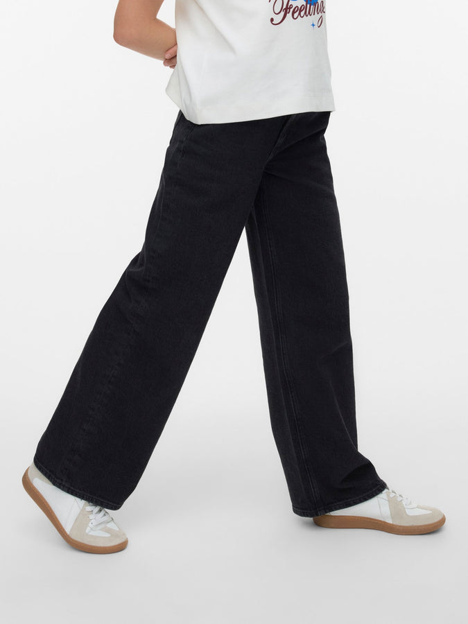 Vero Moda Tessa High Rise Wide Jeans Spring 2026 | BLACK