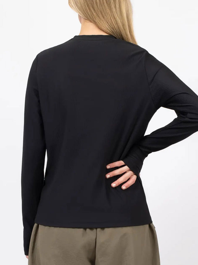 Eivy Versa Loose Fit Rib Black Base Layer Winter 2026 | BLACK