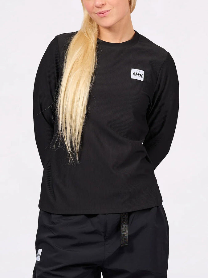 Eivy Versa Loose Fit Rib Black Base Layer Winter 2027 | BLACK