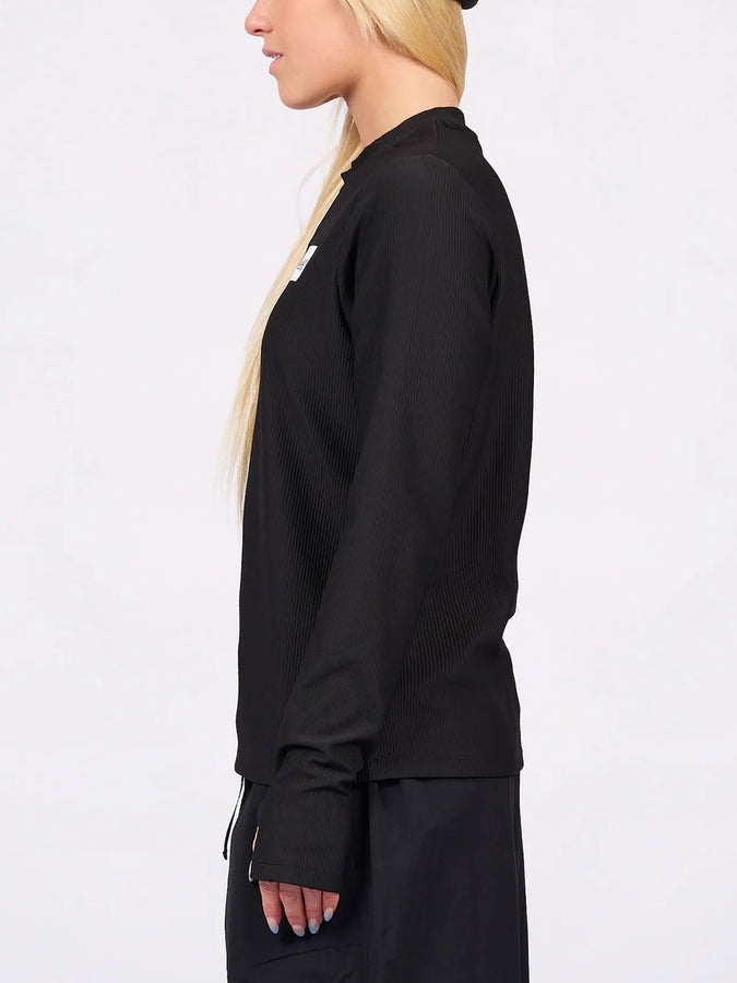 Eivy Versa Loose Fit Rib Black Base Layer Winter 2027 | BLACK