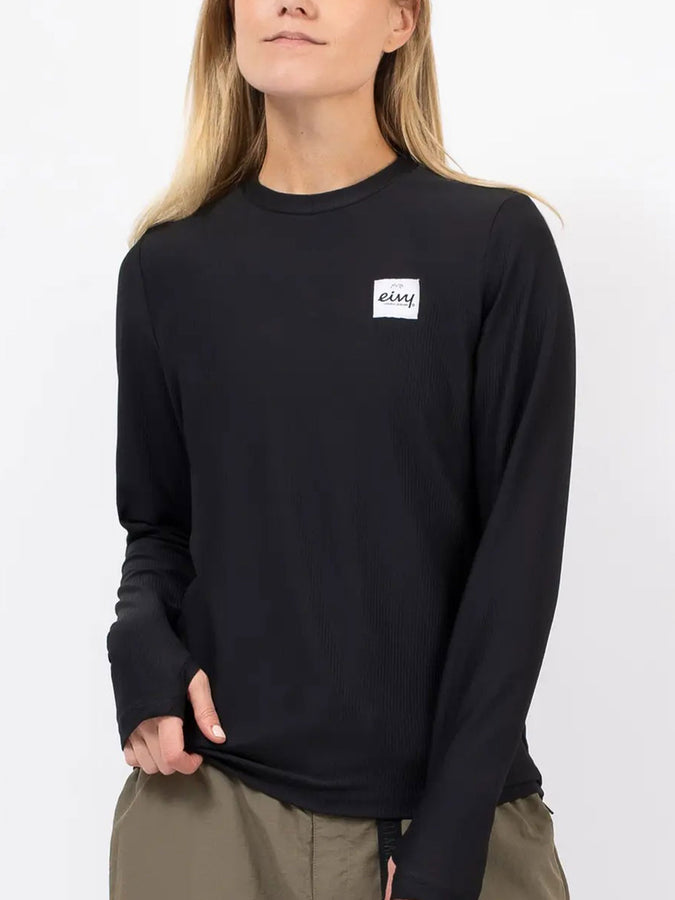 Eivy Versa Loose Fit Rib Black Base Layer Winter 2026 | BLACK