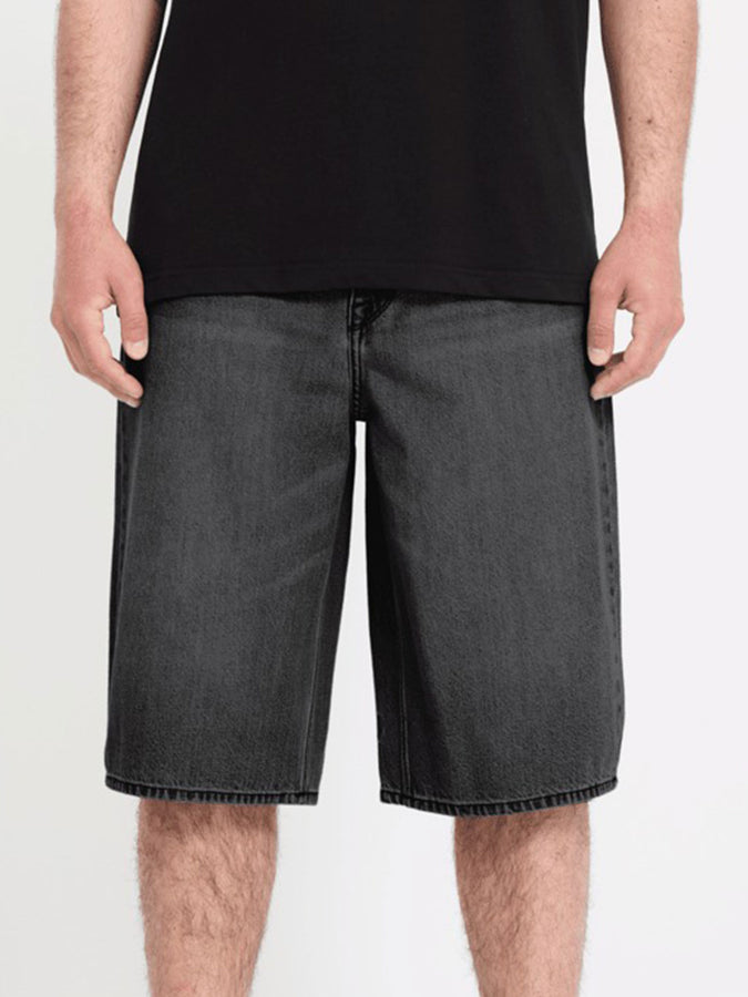 Volcom Chillow Denim Shorts Spring 2026 | BLACK GREY (BKG)