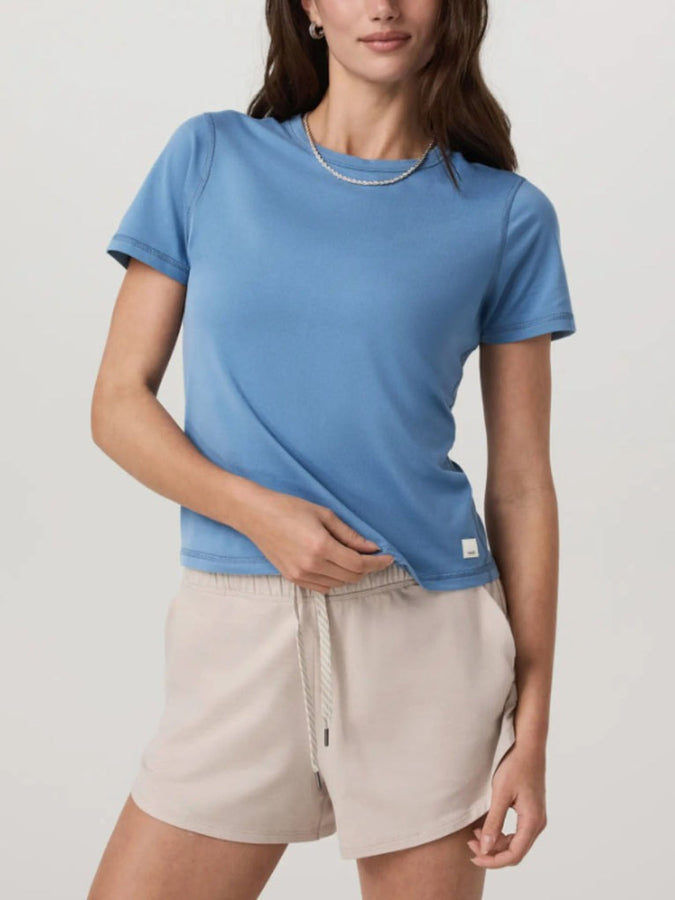 Vuori Lux T-Shirt Fall 2025 | LIGHT FRENCH BLUE (LFB)