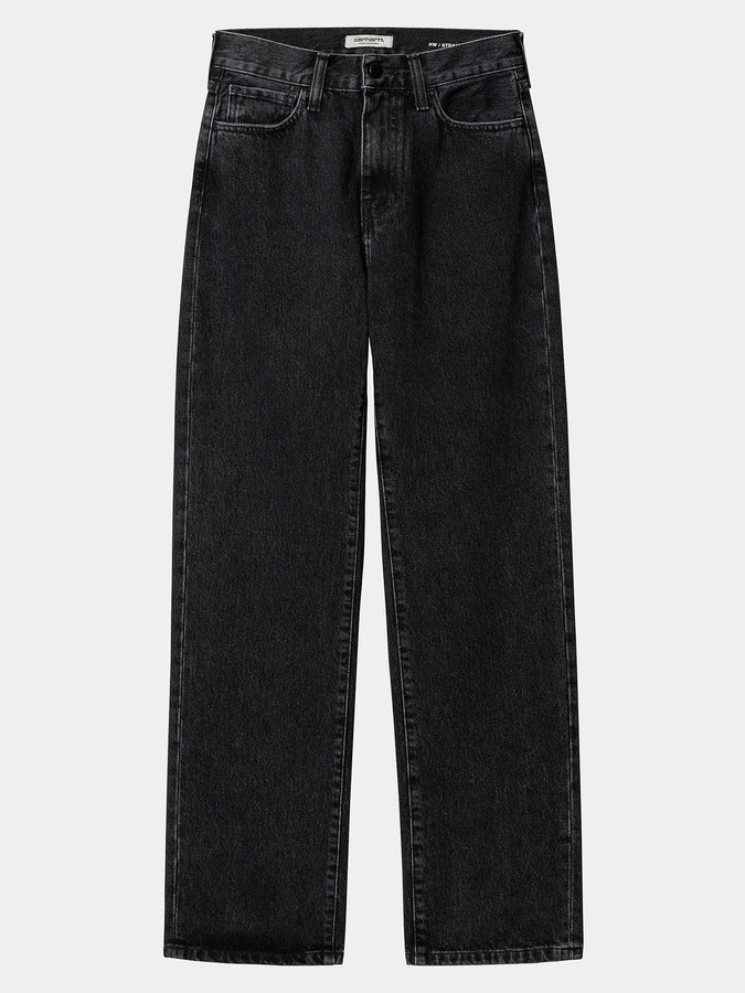 Carhartt Wip W' Noxon Jeans Fall 2025 | BLACK STONE WASHED