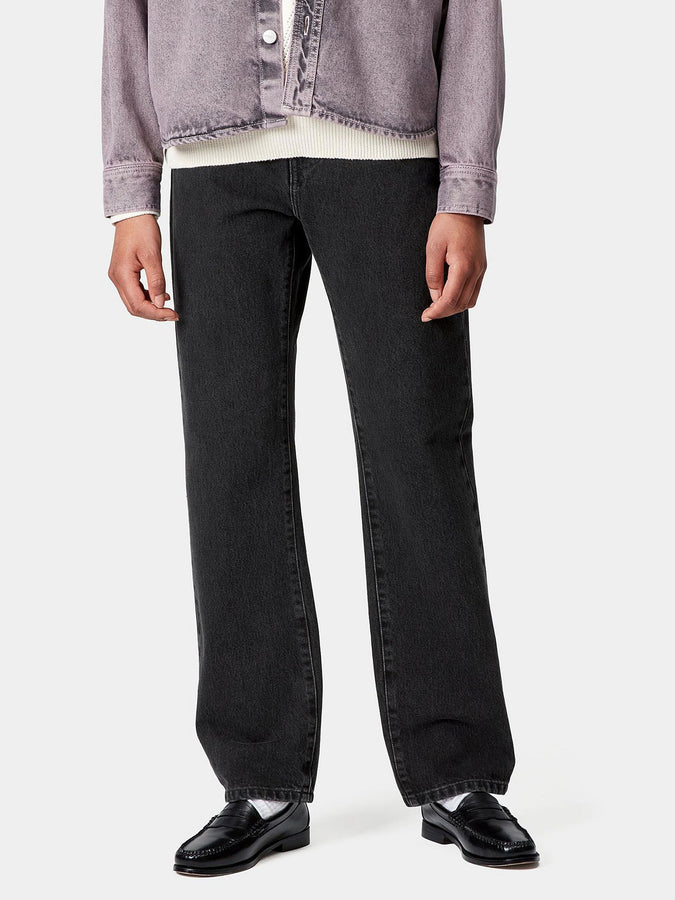 Carhartt Wip W' Noxon Jeans Fall 2025 | BLACK STONE WASHED