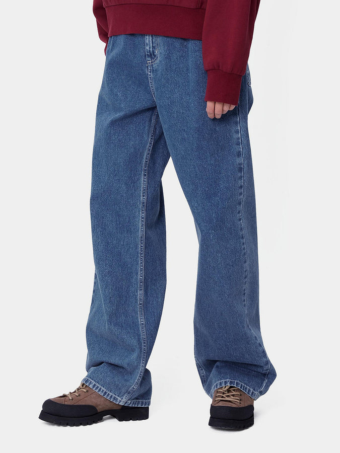 W' Simple Jeans | BLUE STONE WASHED