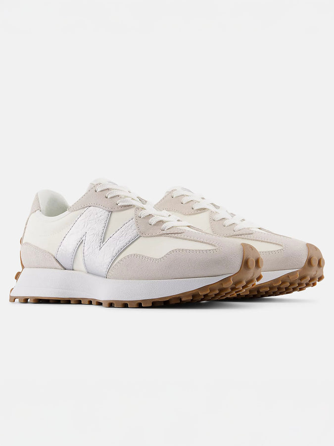 New Balance 327 Angora/Silver Metallic Shoes Summer 2026 | ANGORA/SILVER METALLIC