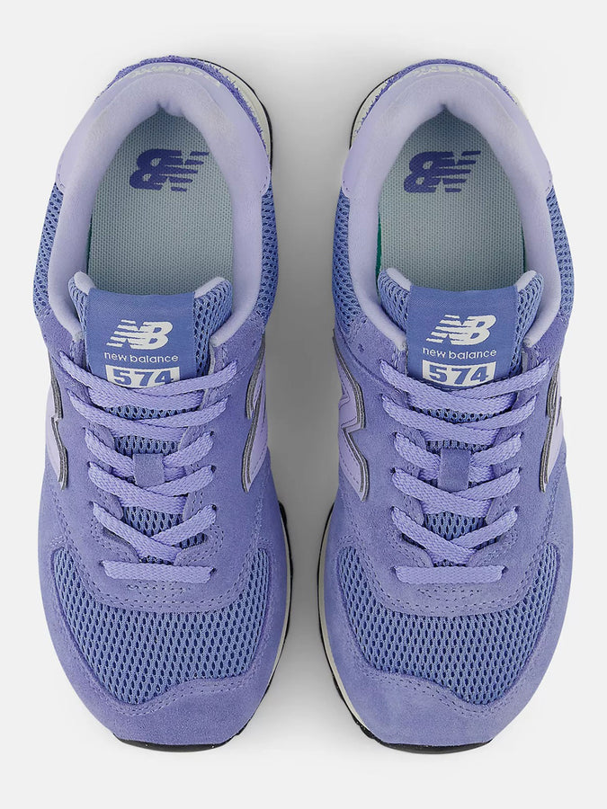 New Balance 574 Blue Indigo/White Shoes Spring 2026 | BLUE INDIGO/WHITE