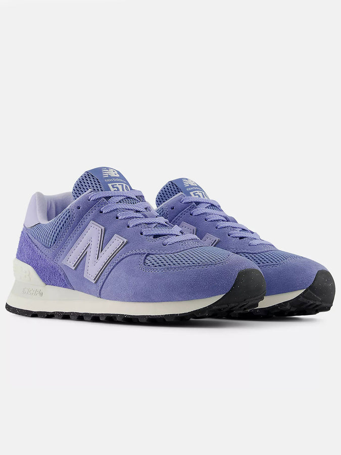 New Balance 574 Blue Indigo/White Shoes Spring 2026 | BLUE INDIGO/WHITE