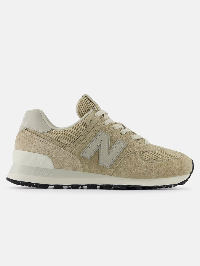 New Balance 574 Beige/White Shoes Spring 2026 | BEIGE/WHITE