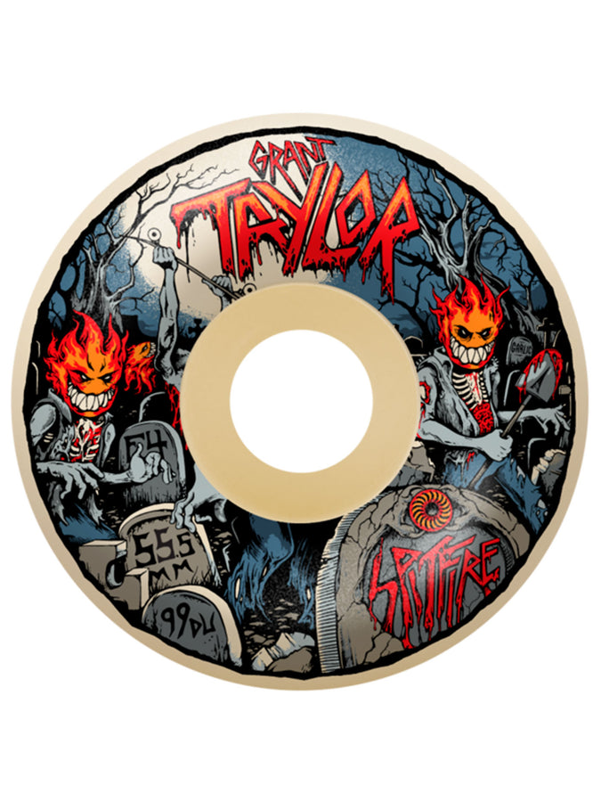 Spitfire F4 Grant Undead Radial Skatebaord Wheels | NATURAL