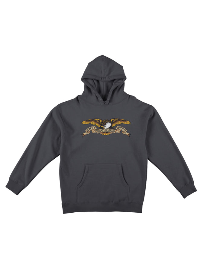 Anti-Hero Eagle Black Multi Hoodie Fall 2025 | CHARCOAL