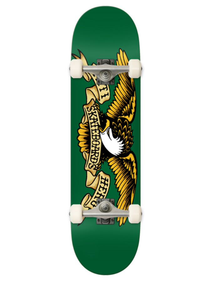 Anti Hero Classic Eagle 7.5'' Complete Skateboard | GREEN