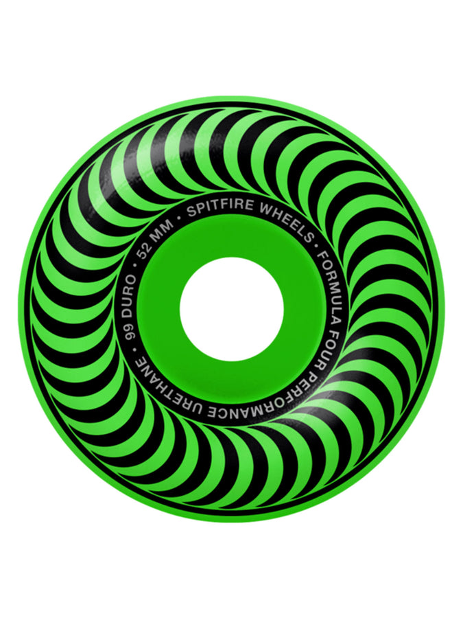 Spitfire F4 Classic Neon Vert Skateboard Wheels | GREEN