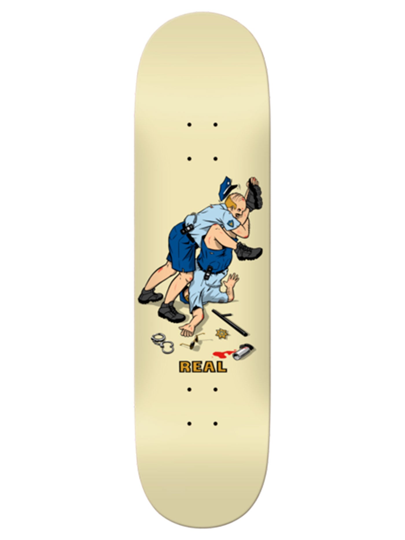 Real Double Duty Security True Fit 8.5'' Skateboard Deck