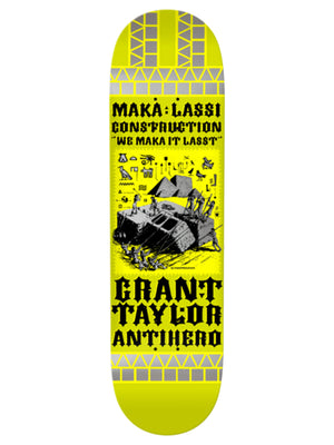 Anti-Hero Makalassi Construction Grant 8.38'' Skateboard Deck