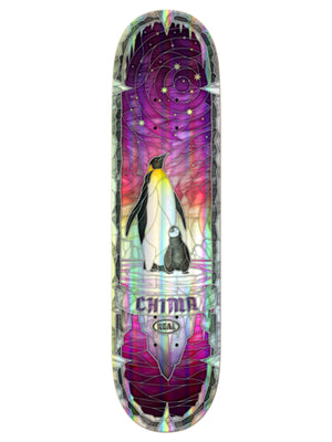 Real Chima Holographic Foil Cathedral 8.25'' Skateboard Deck