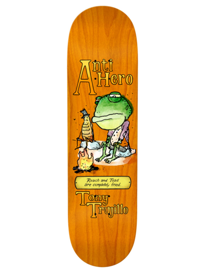 Anti-Hero Roach And Toad Trujillo 9'' Skateboard Deck | ORANGE