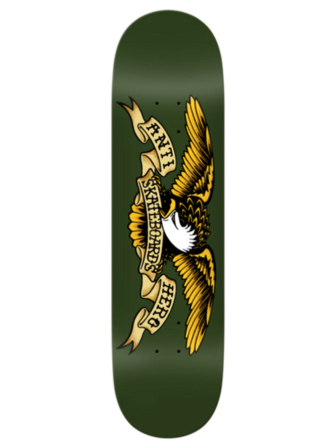 Anti-Hero Easyrider Classic Eagle Green 8.38 Skateboard Deck | DARK GREEN