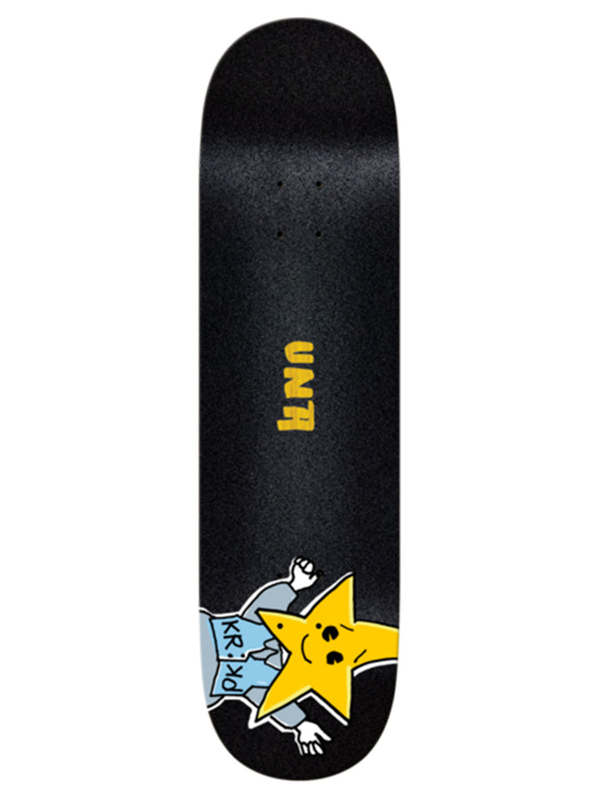 Krooked Una Star Vest 8.5'' Skateboard Deck | BLACK