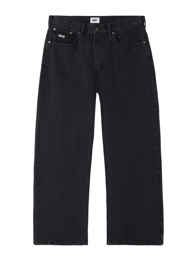 Obey Bigwig Baggy Jeans Fall 2026 | FADED BLACK (FBL)