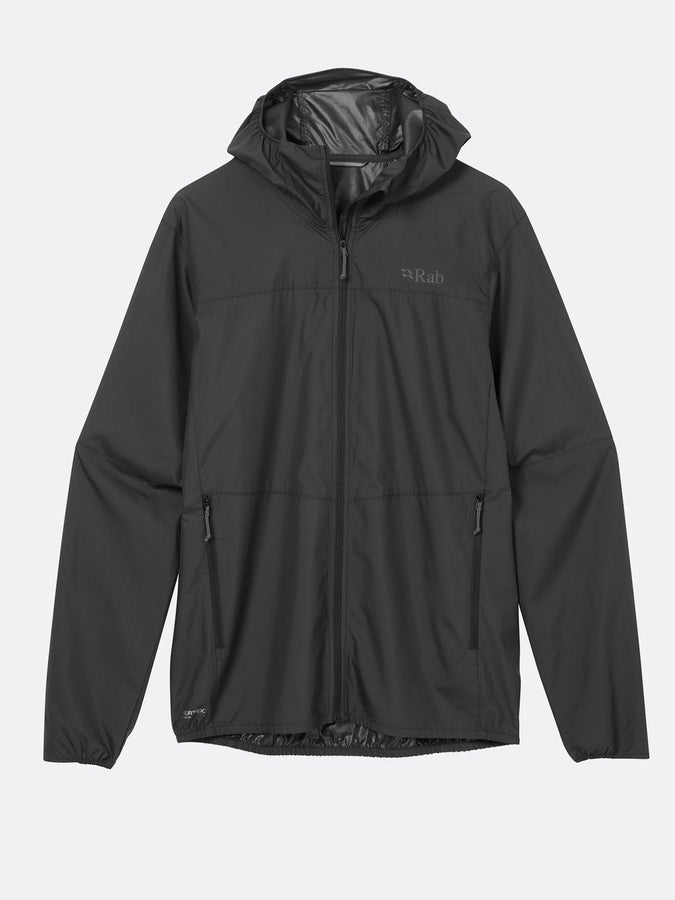 Rab Windgather Hoody Jacket Spring 2026 | BLACK